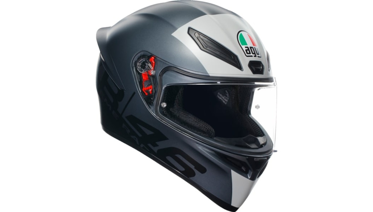 AGV K1 S Limit 46 Helmet - Matte Gray - MotoMummy | MotoMummy